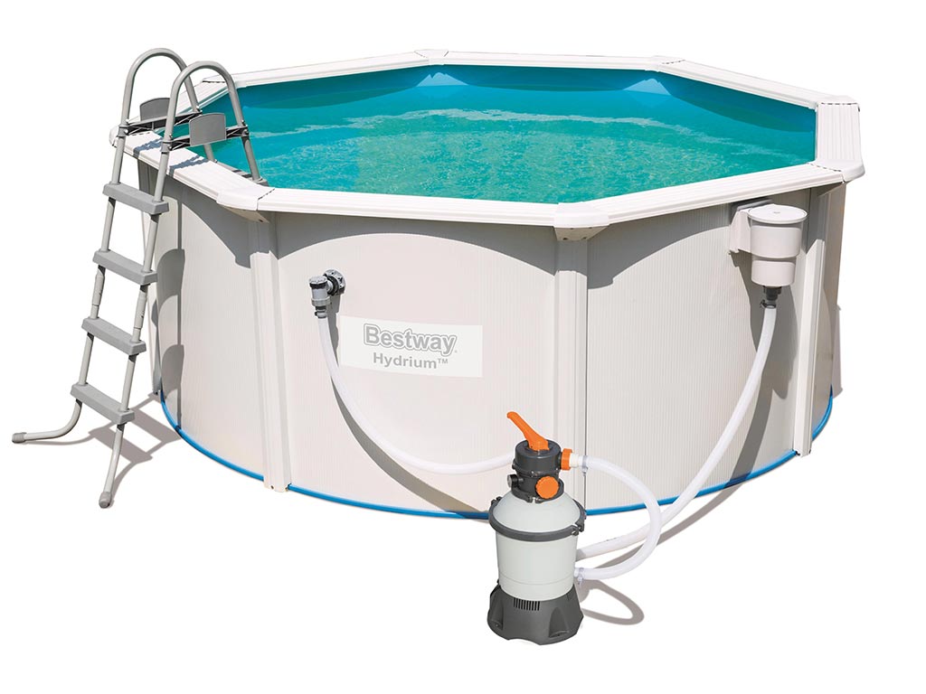 Piscine Bestway HYDRIUM STEEL WALL ronde Ø300 x 120cm