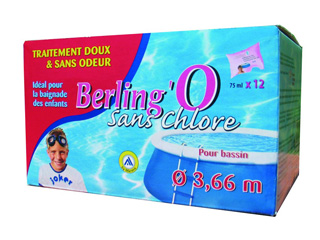 Image Desinfectant sans chlore BERLING'O piscine hors-sol 5 a 6m³