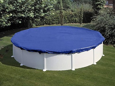 Image Bache d'hivernage Mareva HIVER piscine hors-sol ronde 6,6m pour piscine 6m