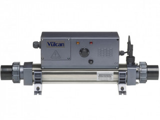 Image Rechauffeur Vulcan ANALOGUE Titane 4.5kW Mono piscine hors-sol et enterree