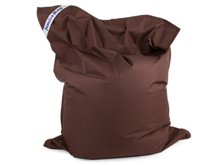 Image Coussin geant Jumbo Bag THE ORIGINAL 130 x 170cm coloris chocolat