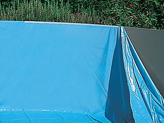 Image Liner piscine hors-sol Toi SWIMPOOL ronde Ø640 x 120cm 35/40µ coloris uni bleu