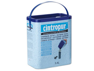 Image Tonnelet de charbon actif pour filtration Cintropur 3.4L