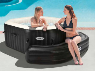 Image Entourage de spa gonflable Intex PURESPA JETS octogonal 211x66x34cm