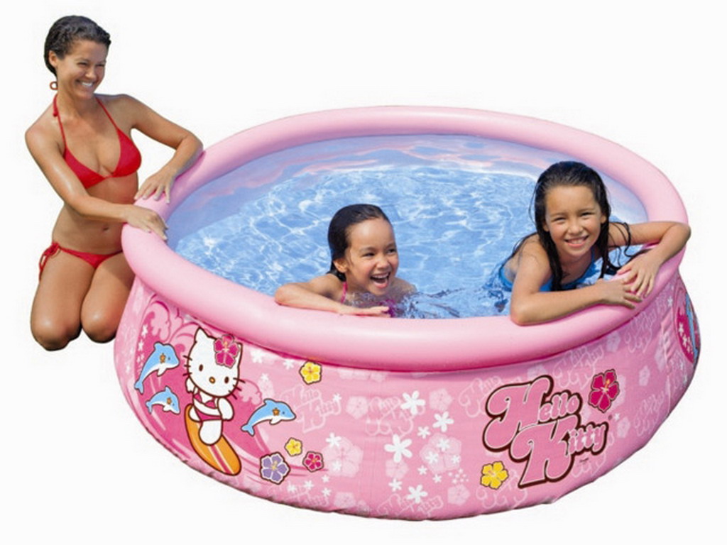 Montage d'une piscine Intex Easy Set Autoportée