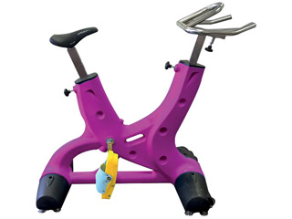 Image HEXABIKE OPTIMA velo de piscine rose HEXAGONE