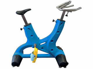 Image HEXABIKE OPTIMA velo de piscine bleu roi HEXAGONE