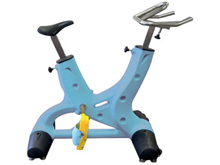 Image HEXABIKE OPTIMA velo de piscine bleu clair HEXAGONE