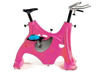 Image HEXABIKE PREMIUM velo de piscine rose HEXAGONE