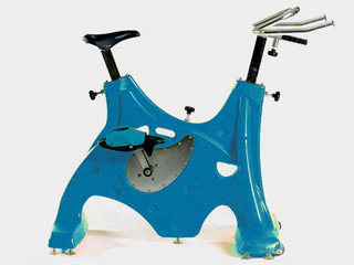 Image HEXABIKE PREMIUM velo de piscine bleu roi HEXAGONE