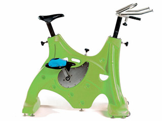 Image HEXABIKE PREMIUM velo de piscine vert HEXAGONE