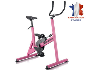 Image Velo d'aquabike AquaNess piscine V2 rose