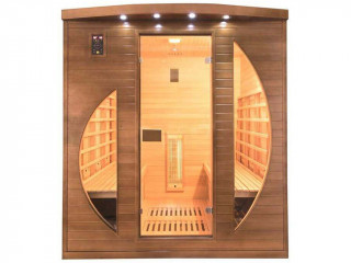 Image Sauna infrarouge cabine 4 places SPECTRA 4 France Sauna