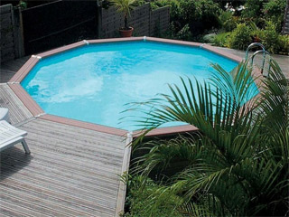 Image Kit piscine enterree AZTECK ronde diametre 4.40m