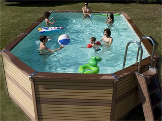 Image Liner uni piscine AZTECK Gris clair 75/100eme