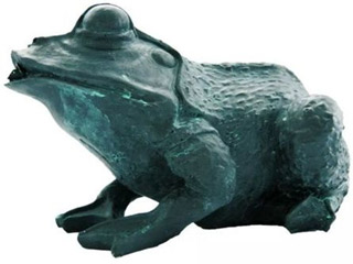 Image Gargouille de jardin PETITE GRENOUILLE Ubbink H12 cm