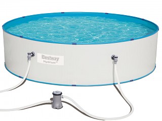 Image Kit piscine Bestway HYDRIUM SPLASHER POOL ronde Ø330 x 84cm filtration a cartouche