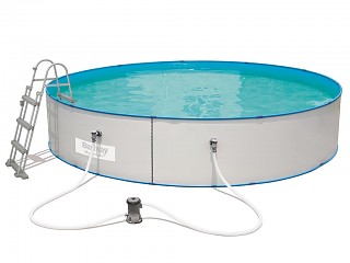 Image Kit piscine Bestway HYDRIUM SPLASHER POOL ronde Ø460x90cm filtration a cartouche