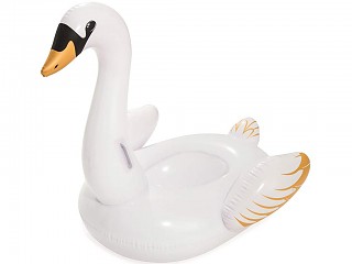 Image Bouee gonflable piscine Bestway chevauchable cygne 122x122cm