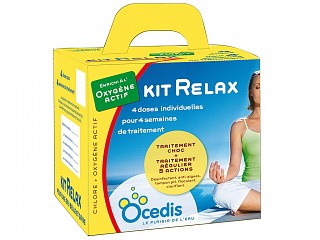 Image Traitement mensuel oxygene actif Ocedis KIT RELAX pour piscine 50m³