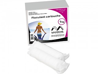 Image Floculant cartouche AquaPiscine boite 1kg