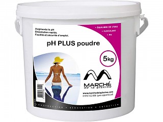 Image Correcteur de pH piscine pH plus poudre AquaPiscine seau 5kg