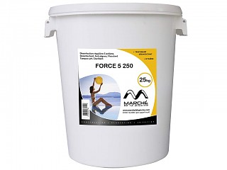 Image Desinfectant multifonction piscine FORCE 5 galets 250gr AquaPiscine seau 25kg