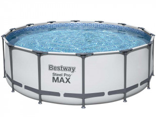 Image Kit piscine Bestway STEEL PRO MAX ronde Ø427x122cm filtration cartouche