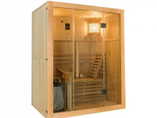 Image Sauna vapeur cabine 3 places France Sauna SENSE 3