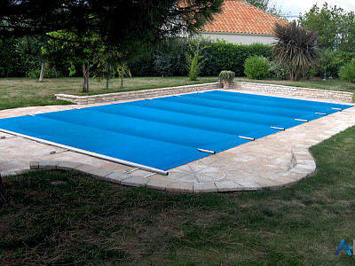 Image Couverture de securite a barres APF Securit Pool LITTORAL 4m x 8m bleue