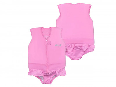 Image Maillot de bain flottant enfant PLOUF Jeanne Rose fille 3 ans (15/17kg)