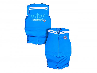 Image Maillot de bain flottant enfant PLOUF Petit Marin Bleu garcon 2 ans (13/15kg)