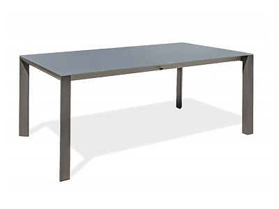 Table de jardin alu et acier Paris Garden