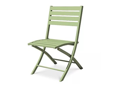 Image Chaise de jardin pliante MARIUS en aluminium vert lagune DCB Garden