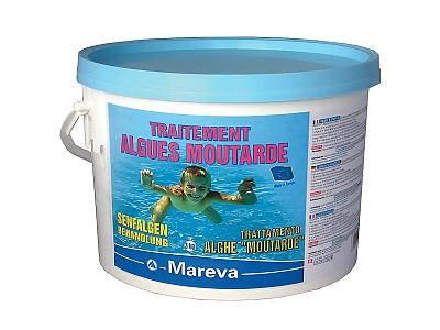 Image Traitement algicide STOP Algues Moutarde Mareva piscine infectee poudre 3 kg