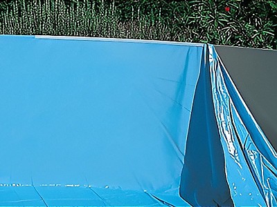 Image Liner piscine hors-sol ronde Toi SWIMPOOL LUXE 550x132cm couleur bleu