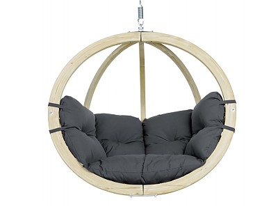 Image Fauteuil suspendu Globo CHAIR Amazonas anthracite en bois