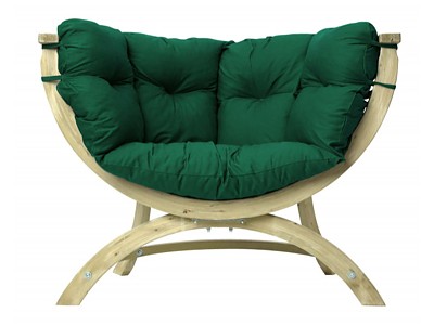 Image Fauteuil de jardin SIENA UNO Amazonas verde en bois