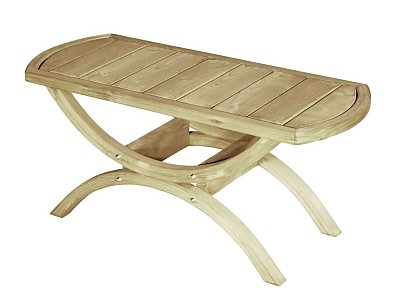 Image Table d'appoint de jardin TAVOLINO Amazonas en bois