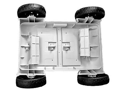 Image Piece detachee Chassis inferieur Thetys BESTWAY avec roues