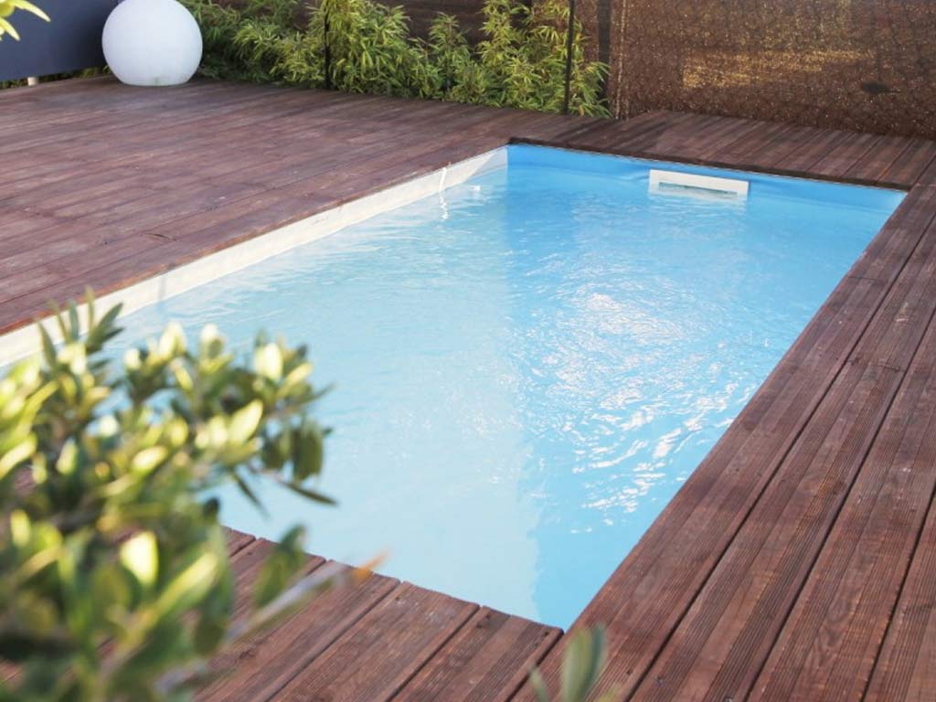 Liner pour piscine bois rectangulaire
